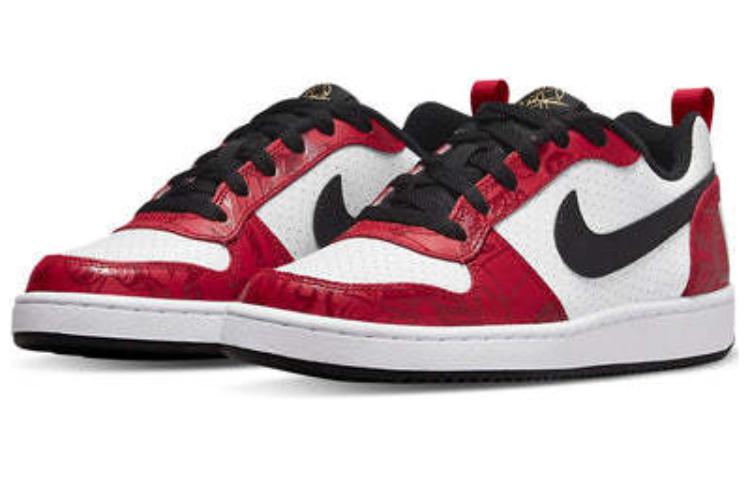 Кеды Nike NikeCourt Borough GS 2020 (бело-серые) — Красный / белый — фото 5