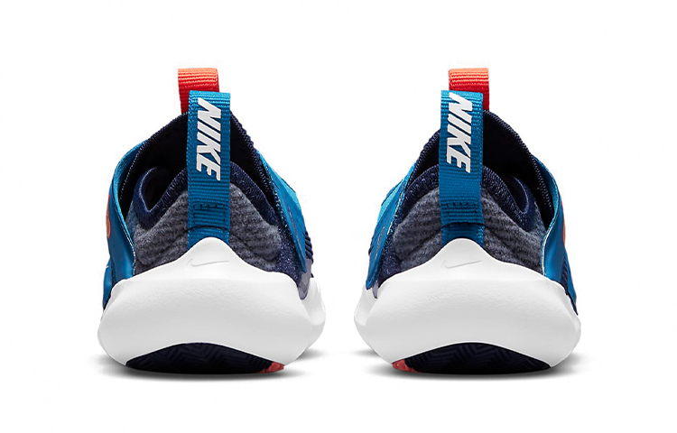 Детские кроссовки Nike Flex Advance (сине-оранжевый) — Синий / оранжевый — фото 7