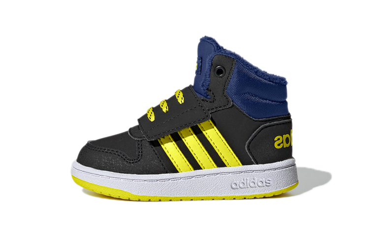Детские кеды adidas neo Hoops 2.0 (бело-черные)