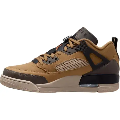 Jordan Spizike Mid top Basketball Shoes Brown Unisex