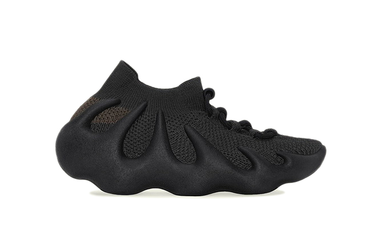 Кроссовки adidas originals Yeezy 450 "Dark Slate" (черный) — фото 2