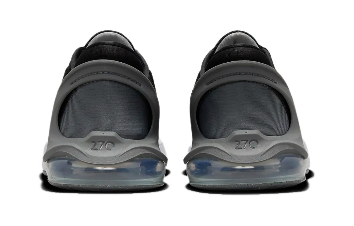 Детские кроссовки Nike Air Max 270 (черно-серые) — Чёрныйсерый — фото 5