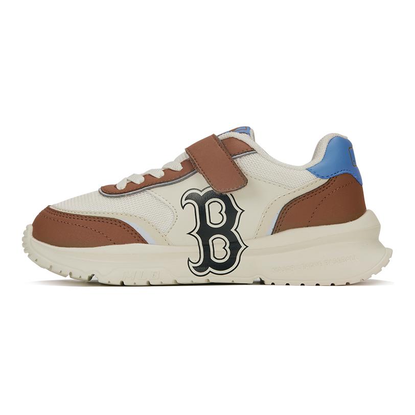 Детские кеды MLB Chunky Runner (коричневые)