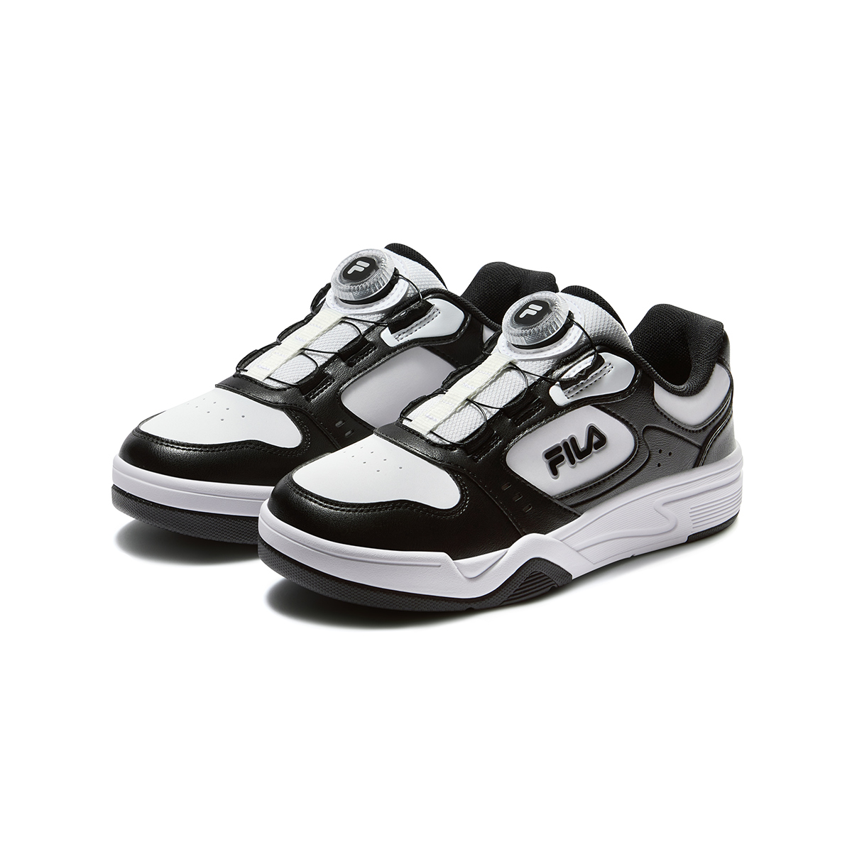 Кеды Fila KIDS Heritage-FHT (белые) — 斐乐白/黑 斐乐白 — фото 3