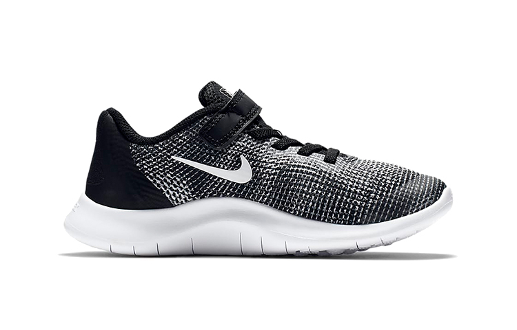 Детские кроссовки Nike Flex Runner (черно-белые) — фото 4