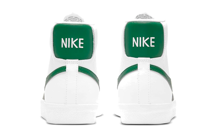 Кеды Nike Blazer Mid 77 (бело-зеленые) — фото 7