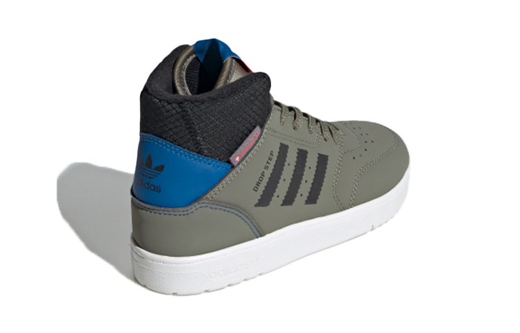 Высокие кеды adidas originals Drop Step 360 C 360 C (зелено-черно-синие) — фото 5
