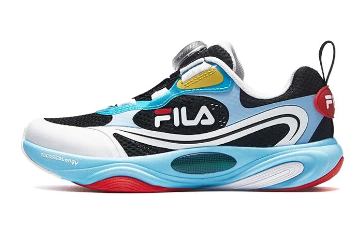 Детские кроссовки Fila KIDS (черно-синие)