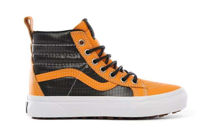 Детские кеды Vans SK8 Mte (черно-желтые) — Чёрный / жёлтый — фото 2