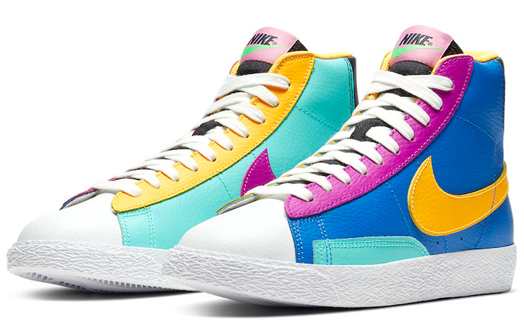 Кеды Nike Blazer Multi-Color GS (разноцветный) — фото 3