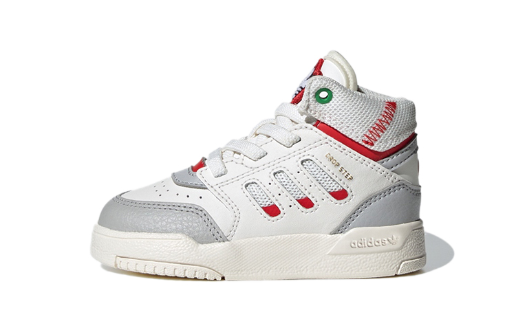Детские кеды adidas originals Drop Step (белые)