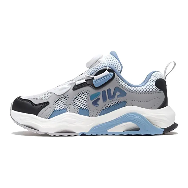 FILA KIDS Cave Clogs Cushioning Abrasion Resistant Low top Kids' Training Shoes Gray Kids'