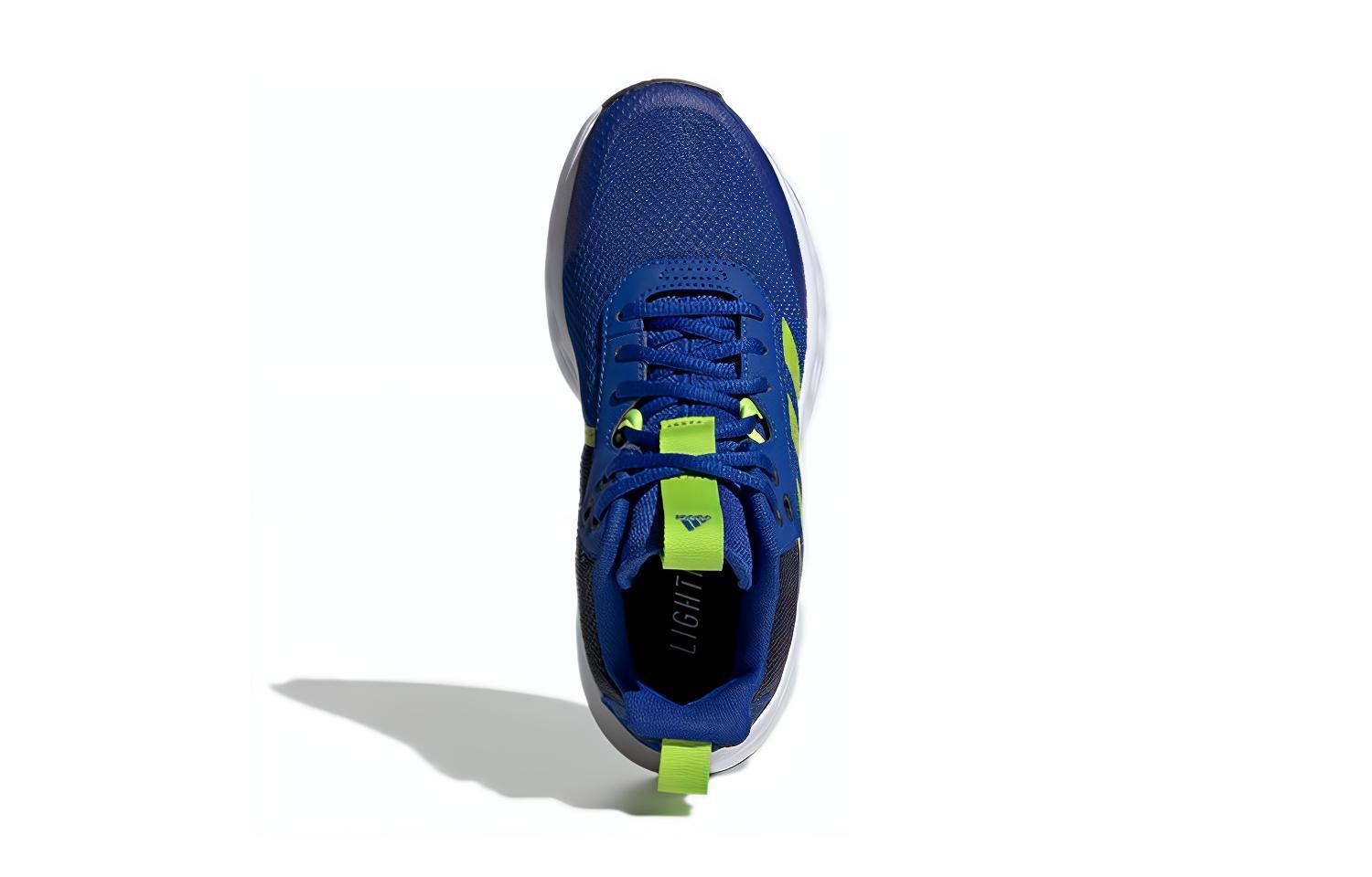 Детские кроссовки adidas OwnTheGame 2.0 K (сине-зеленые) — Синий / зелёный — фото 5