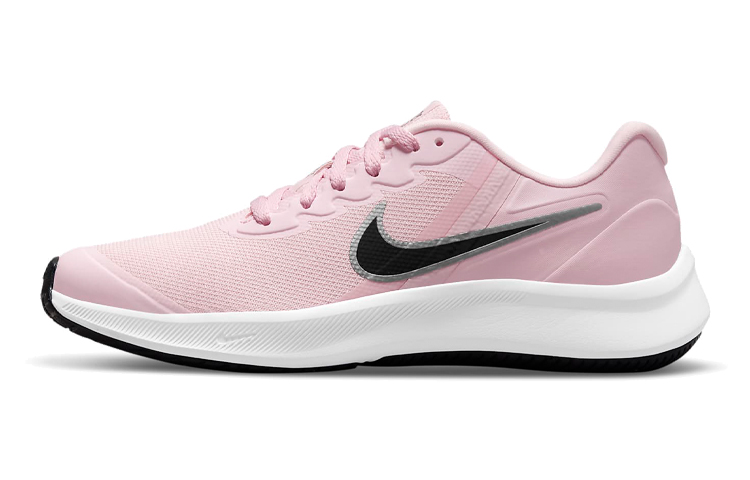 Кроссовки Nike Star Runner 3 (розово-черные)