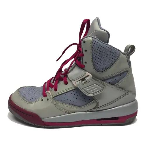 Jordan Flight 45 High Metallic Platinum GS
