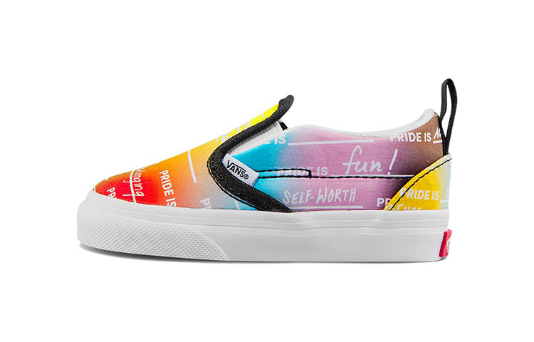 Слипоны Vans slip-on (разноцветный)