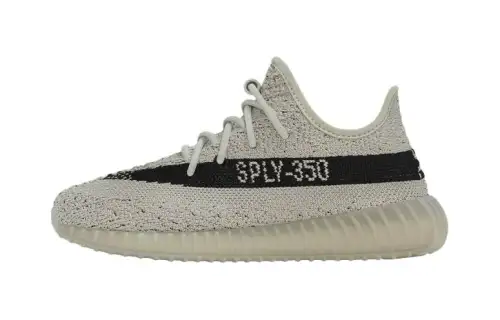 Adidas originals Yeezy Boost 350 V2 trend low top sports and casual shoes rice gray small and medium children