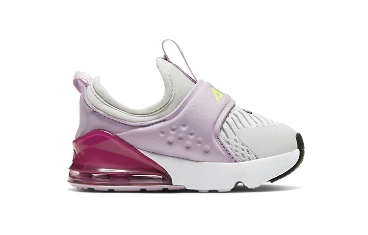 Детские кроссовки Nike Air Max 270 Extreme (серо-розовые) — Серый / розовый — фото 4
