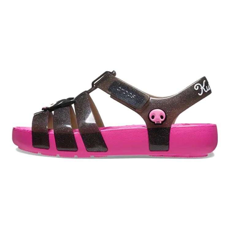 Детские сандалии Crocs (фиолетовые)