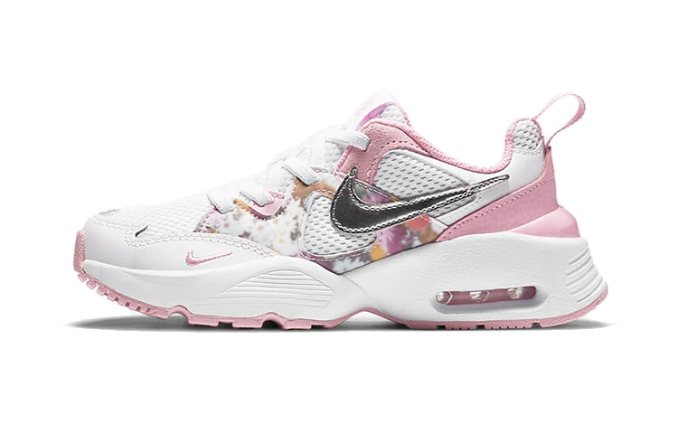 Детские кроссовки Nike Air Max Fusion SE (розово-белые)