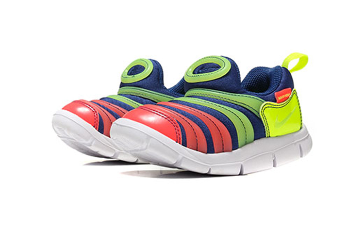 Сапоги Nike Dynamo Free (разноцветные) — Синий / жёлтый / розовый — фото 5