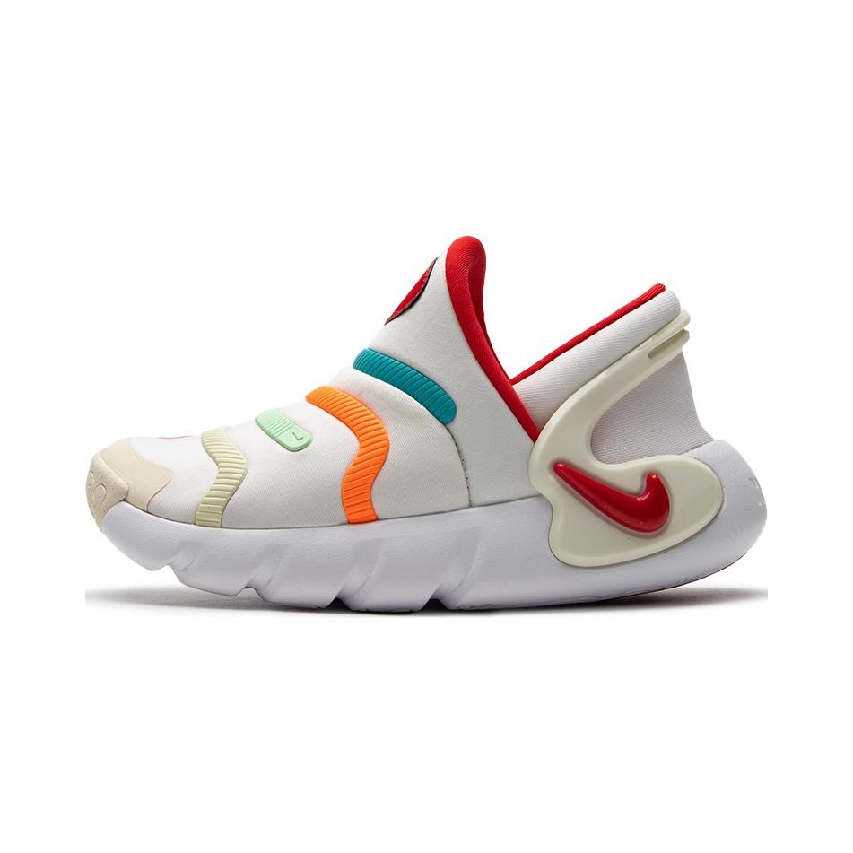 Детские кроссовки Nike Dynamo GO (бело-оранжевые)