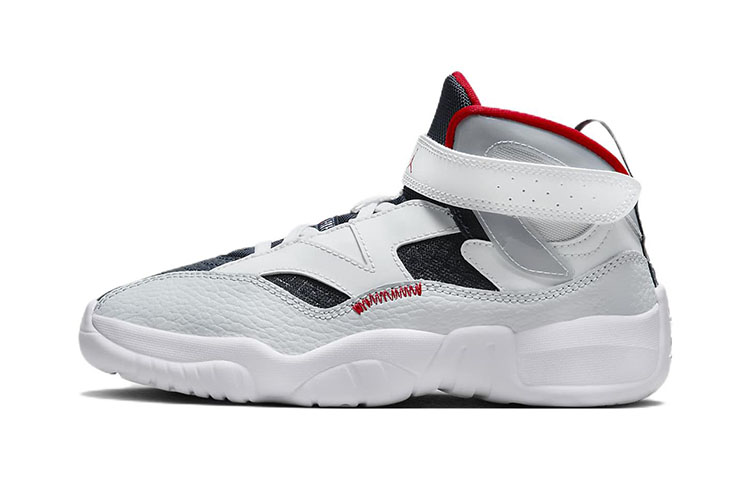Кроссовки Jordan Jumpman Two Trey (серо-белые)