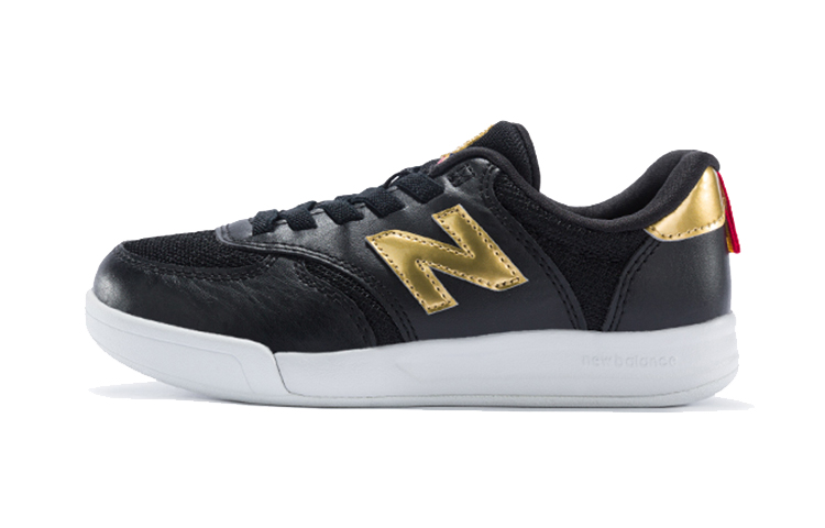 Кеды New Balance 300 (черно-золотые)