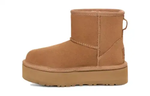 UGG Classic Mini Other Suede Trendy Warm Boots Brown Children's Style