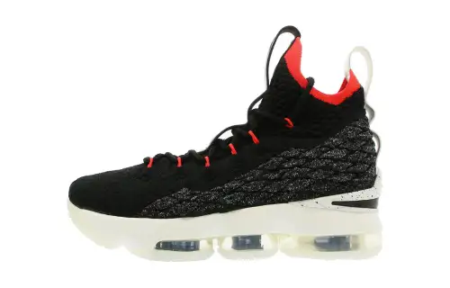 Nike LeBron 15 Black Bright Crimson GS