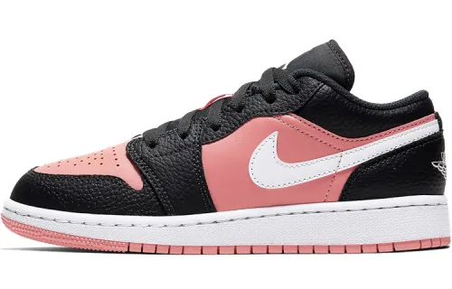 Jordan 1 Low Black Pink Quartz GS