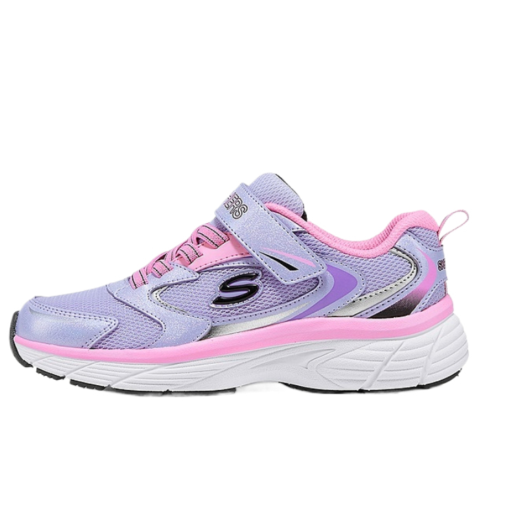 Детские кроссовки Skechers Kids Mesh (фиолетово-синие)