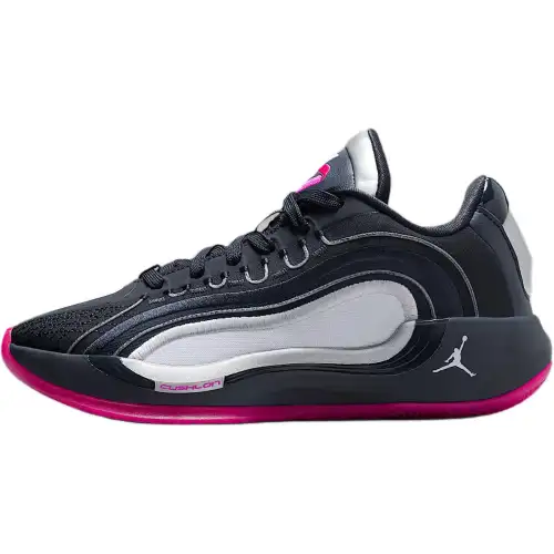 Jordan Luka 4 Low top Basketball Shoes Black/Pink Unisex