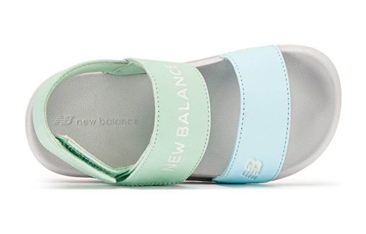 Детские сандалии New Balance New Balance NB NCLAY (зелено-синие) — фото 3
