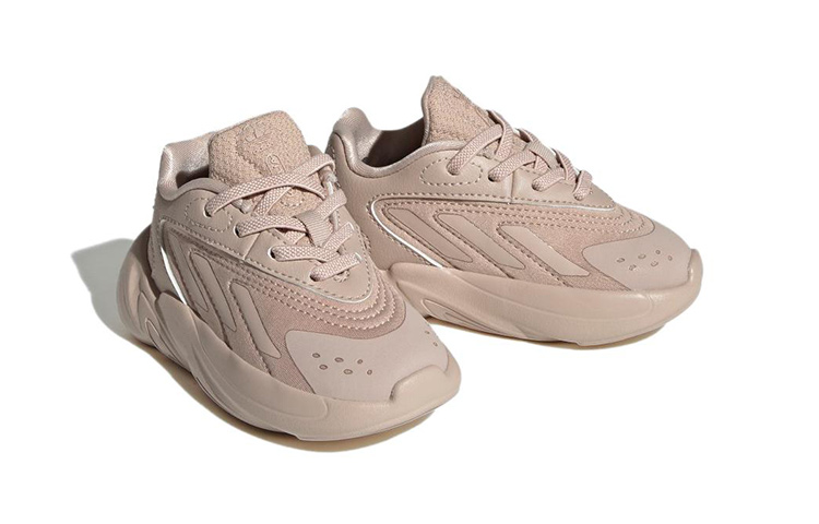 Детские кроссовки adidas Originals Ozelia (коричневый) — фото 4