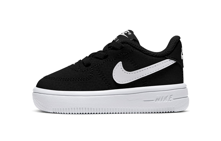 Детские кеды Nike Air Force 1 18 (черно-белые)