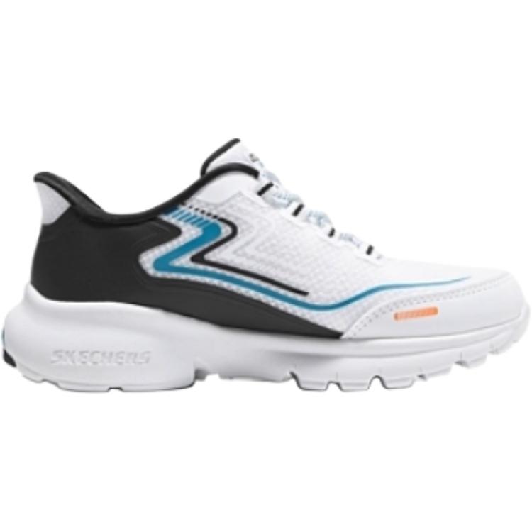 Детская обувь Skechers Kids Boys (бело-черно-синяя) — фото 2