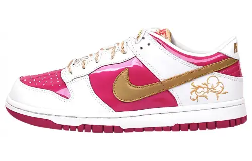 Nike Dunk Low Rave Low top Skateboard Shoes Pink Unisex