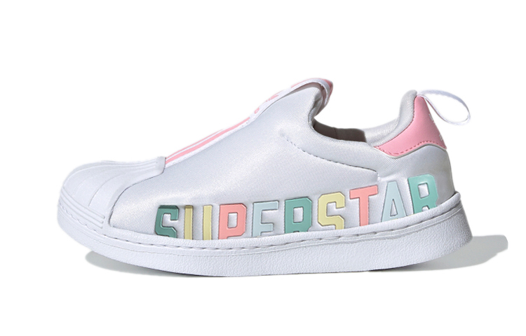 Кеды adidas Superstar 360 X (бело-розовые)