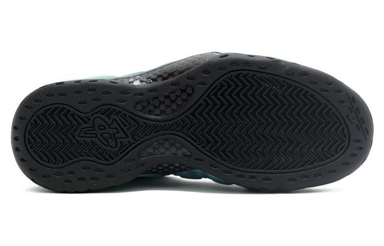 Унисекс кроссовки Nike Foamposite One Northern Lights (зелено-черные) — фото 5