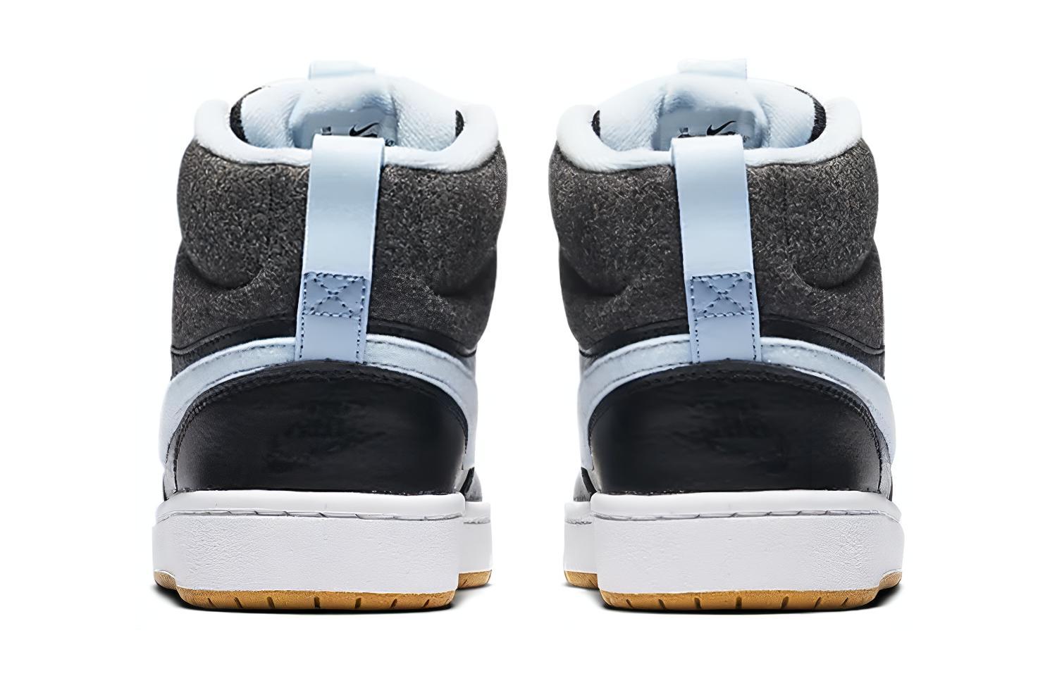 Кеды Nike NikeCourt Borough MD 2 GS (черно-синие) — 黑/麂皮金/白色/天青石蓝 — фото 5