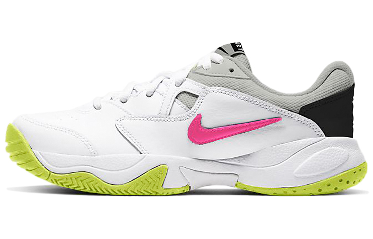 Мужские кроссовки Nike Court Lite 2 (бело-серые)