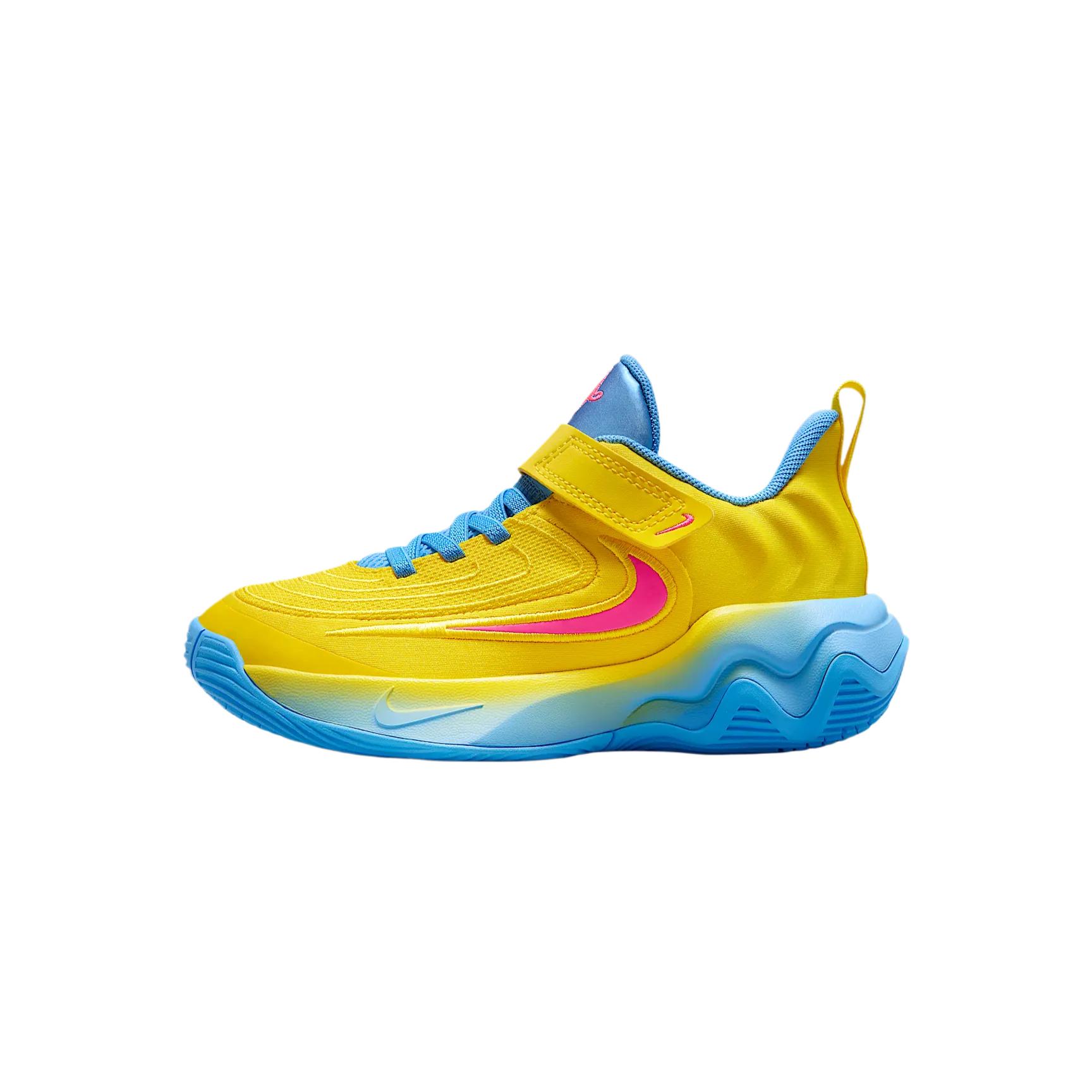 Детские баскетбольные кроссовки Nike Giannis Immortality 4 (желтые)