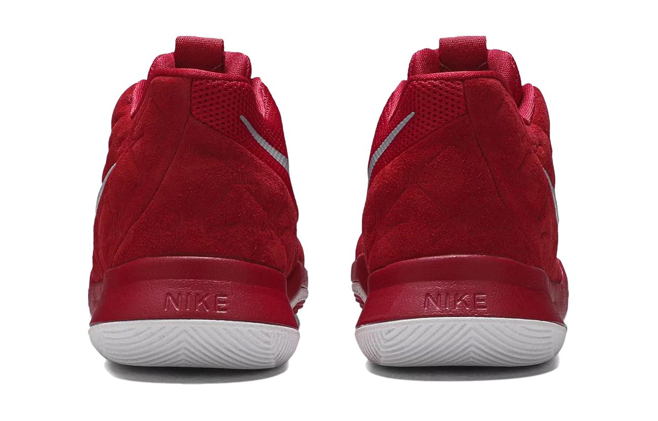 Мужские кроссовки Nike Kyrie 3 Grade School (красно-белые) — фото 4