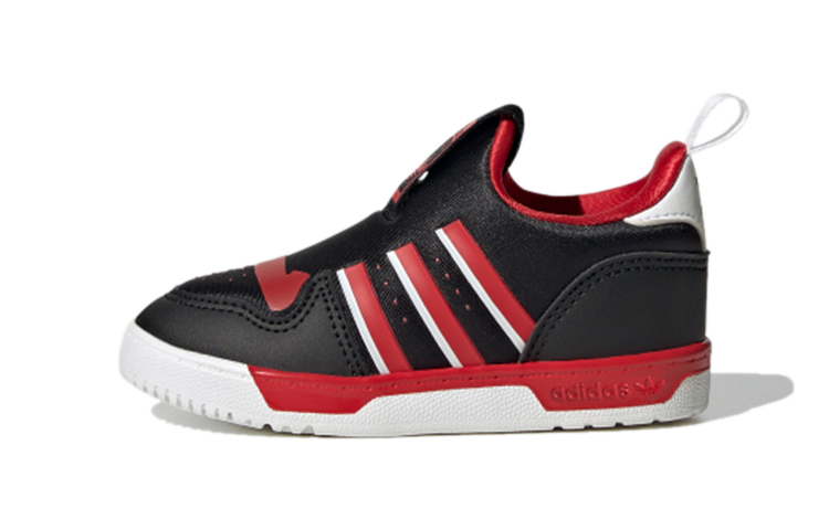 Кеды adidas originals Rivalry Low 360 I (черно-красные) — фото 1
