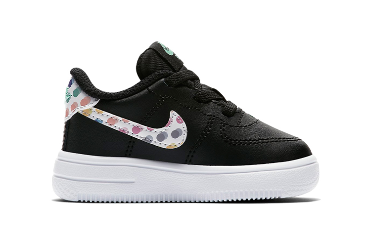 Кроссовки Nike Air Force 1 18 Print (черно-белые) — фото 3