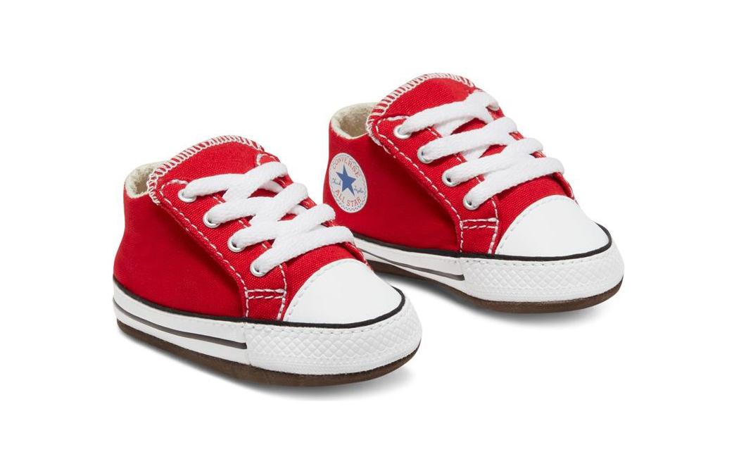 Кеды Converse Chuck Taylor All Star Mid (красные) — фото 3