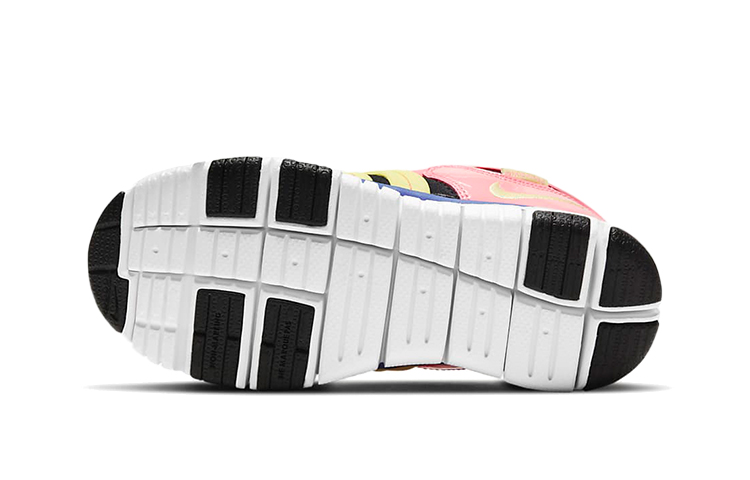 Детские кроссовки Nike Dynamo Free (розово-сине-желтые) — фото 8