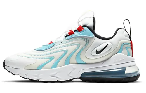 Nike Air Max 270 React ENG 'White Blue' GS