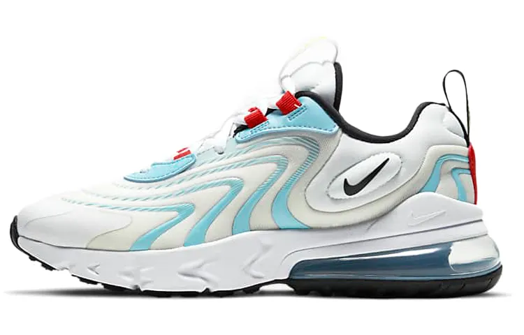Nike Air Max 270 React ENG 'White Blue' GS